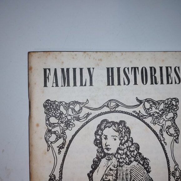 1969 Family Histories: Genealogical Book Company Handheld Pamphlet-Poor/AS IS - Picture 3 of 7